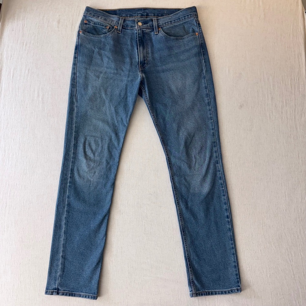 Levis 511 Slim Fit All Seasons Tech Mens Jeans Blue Medium Wash 34x32